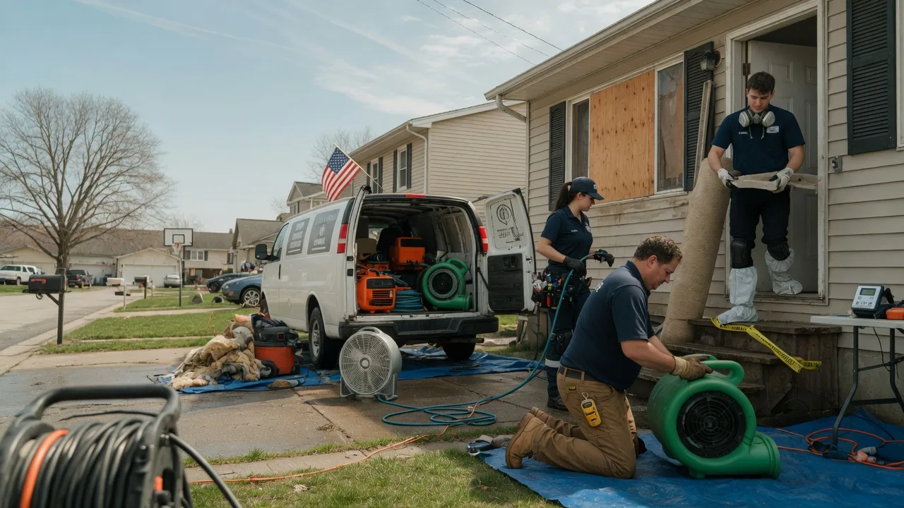 Water Damage Restoration in Buchtel, OH near me